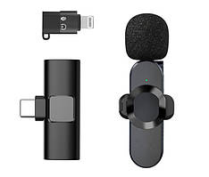 Оригинал! Мікрофон для телефона петличний F5 Type-C 9515 - Высшее качество!