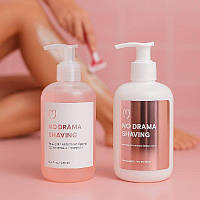 Набір 2в1 No Drama Mary Babe: гель для гоління 350 г + молочко після гоління 330 г