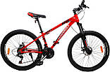 Гірський підлітковий 26 Everest Crossbike алюмінієвий велосипед, фото 4
