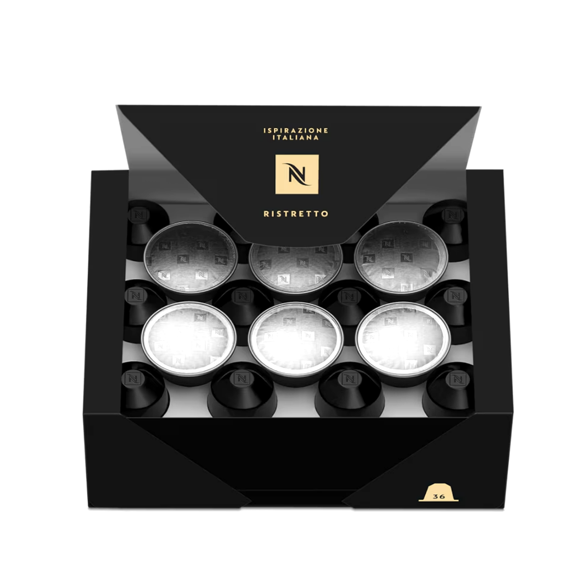 Кава в капсулах Nespresso Ristretto Value Pack (36 капсул)
