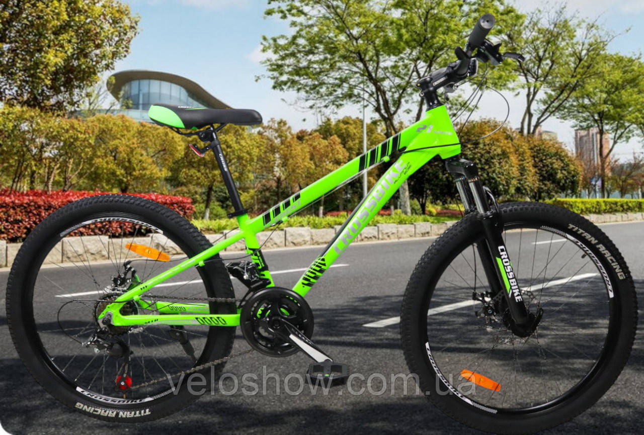 Гірський підлітковий 24 Everest Crossbike алюмінієвий велосипед, фото 1