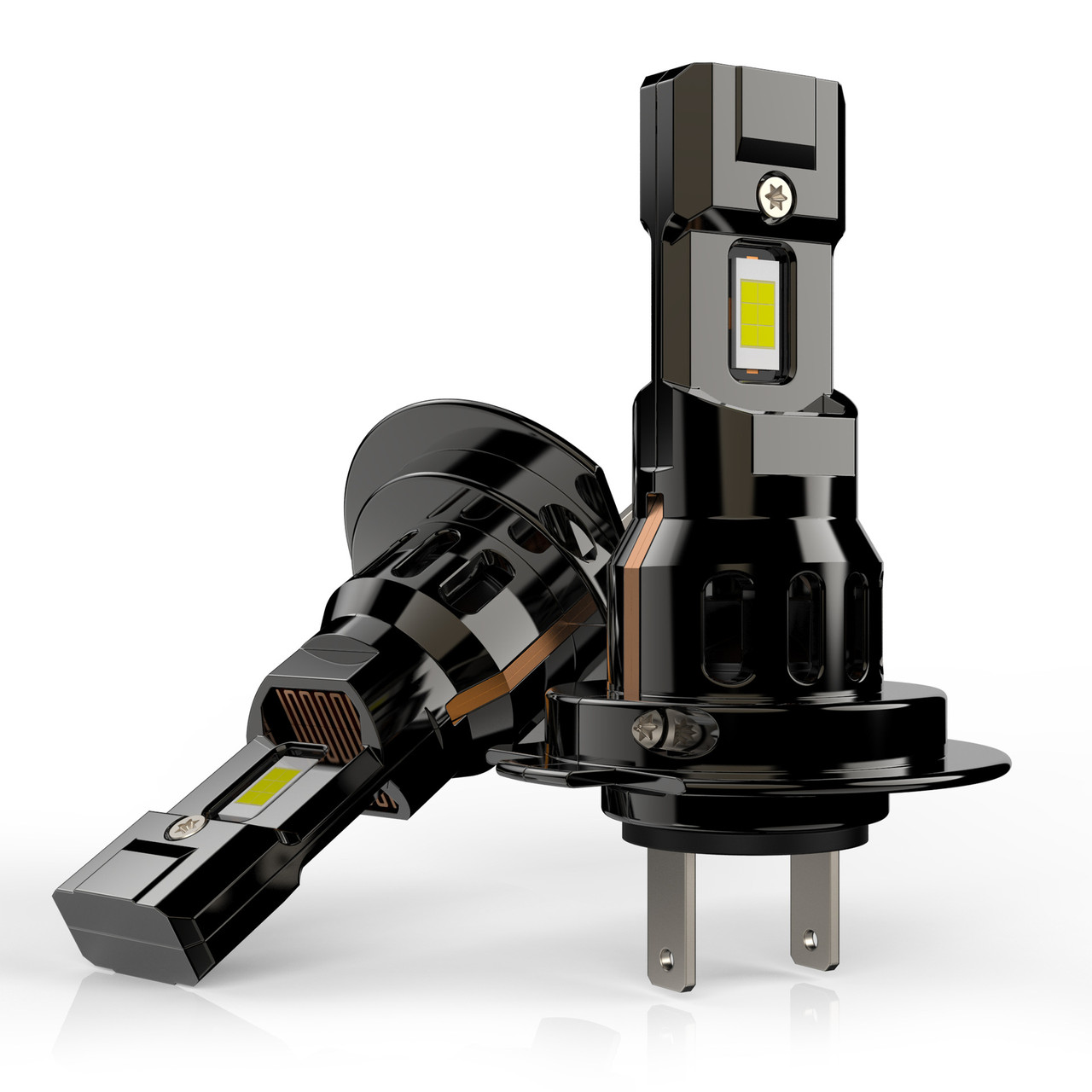 H7 LED HEADLIGHT СSP 3570 12В (з вентилятором охолодження) Комплект 2шт, фото 1