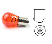 PY21W BAU15S 12v передній, задній поворот, Extra Long Life (Помаранчевий)