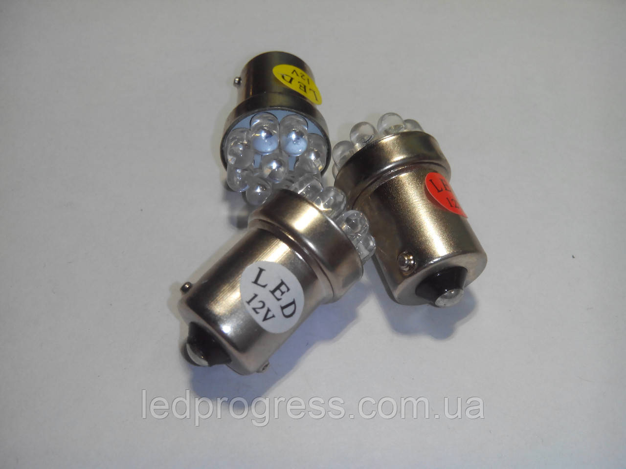 Светодиод G18,5-BA15S-9LED-12(24)V