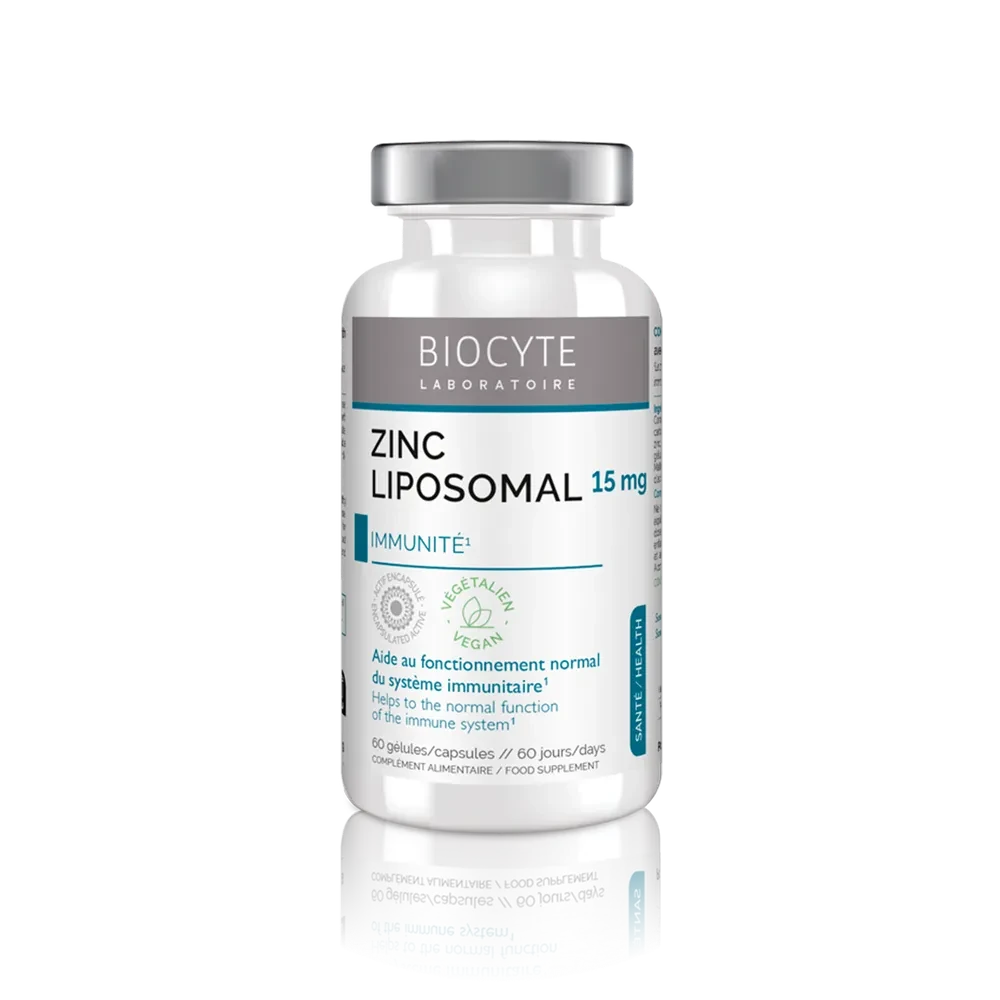 Biocyte ZINC LIPOSOMAL Подовження дії ботоксу. Імунна система, 60 капсул