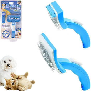 Щітка самоочисна для тварин Pet Zoom Self Cleaning 28613-43 в упаковці 1 шт