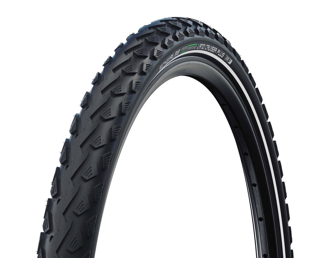 Покрышка 27.5x2.00 650B (50-584) Schwalbe LAND CRUISER PLUS PunctureGuard HS450 B/B+RT Green Compound
