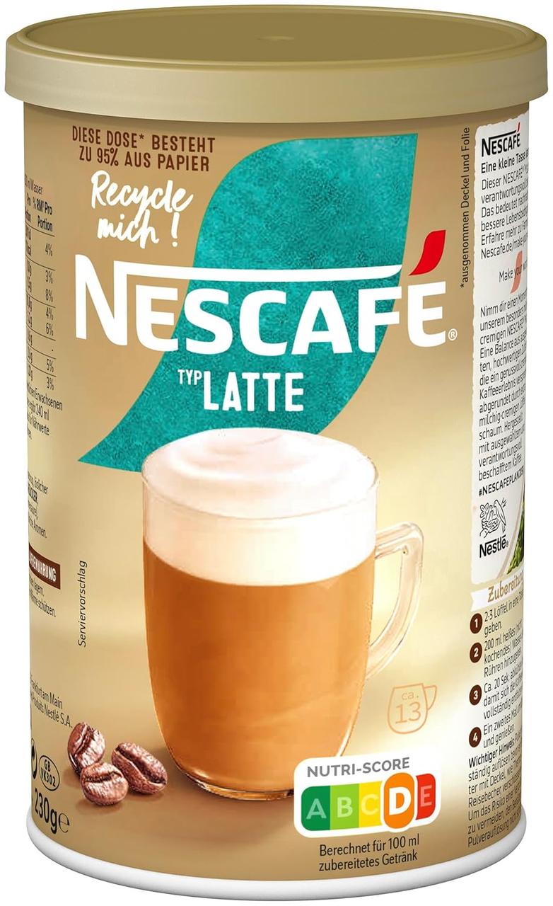 Розчинна кава Nescafe Typ Latte 230г, фото 1