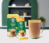 Розчинна кава Starbucks Vanilla Latte Rich & Creamy 4шт х 21.5г, фото 6