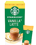 Розчинна кава Starbucks Vanilla Latte Rich & Creamy 4шт х 21.5г, фото 3