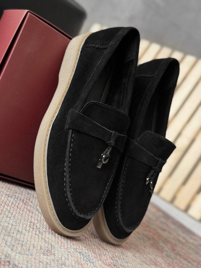 Women's loafers seanly black DL7294, фото 1