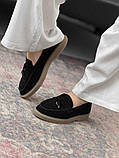 Women's loafers seanly black DL7294, фото 5