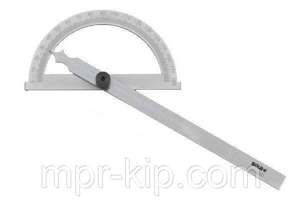 Кутомір аналоговий 4УМ-200 Sola (150*200) з поворотною лінійкою Австрія , держреєстр №У1987-95, Україна, фото 1