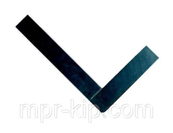 Кутник сталевий УЛП-160 160 х 100 мм для перевірки прямих кутів, кут 90°, держреєстр №У1987-95, Україна, фото 1