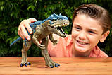 Фігурка Динозавр Алозавр Світ Юрського Періоду Jurassic World Allosaurus Dinosaur HRX50 Mattel Оригінал, фото 8