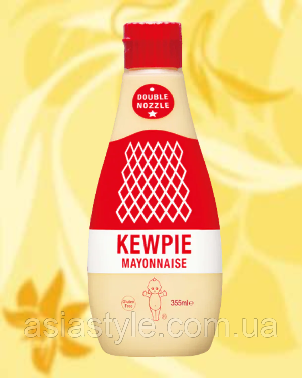 Майонез, Mayonnaise, KEWPIE, 355г, Японія, НВ, фото 1