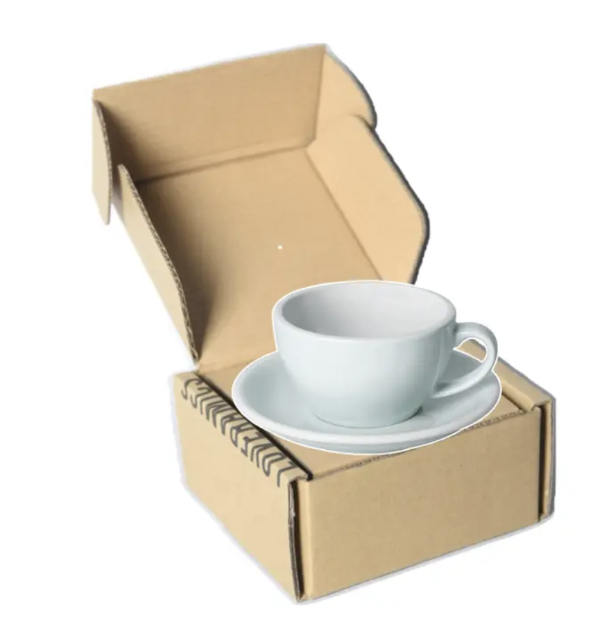 LOVERAMICS EGG  Cappuccino Cup (рівер блю) чашка і блюдце Латте 200 мл подарункова коробка