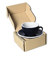 LOVERAMICS EGG  Cappuccino Cup (денім) чашка і блюдце Латте 200 мл подарункова коробка