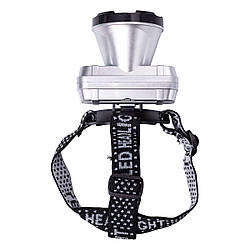 Налобний ліхтар акумуляторний 8.5х8х6 см 10 В HP-JG-1