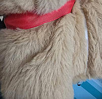 М'яка іграшка інтерактивна собачка Кращий друг, мопс на повідку, коричневий, гавкає, ходить, виляє хвостом, 22см (PL82011), фото 5