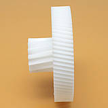 Шестерня для м'ясорубки Saturn ST-FP1098 ST-FP0095 ST-FP8090 ST-FP8092 середня біла пластикова, фото 6