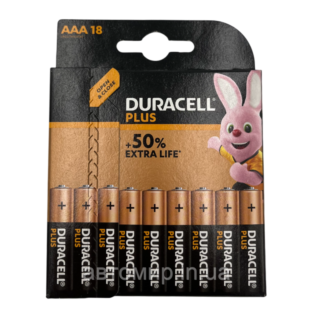 Батарейка DURACELL AAA 1.5V | Лужна | 1 штука без упаковки, фото 1