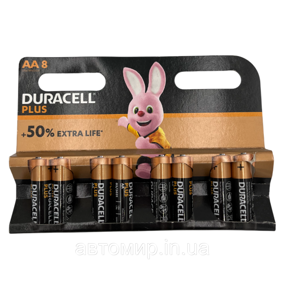 Батарейка DURACELL AA 1.5V | Лужна LR6 | 1 штука без упаковки |, фото 1
