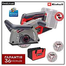 Борозник штроборіз акумуляторний безщітковий Einhell TP-MA 36/30 - Solo Диск 125 мм Без АКБ і ЗП
