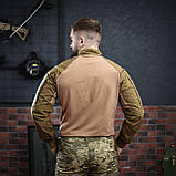 Бойова сорочка Grifon Ubacs(Убакс) тканина койот літо, фото 6
