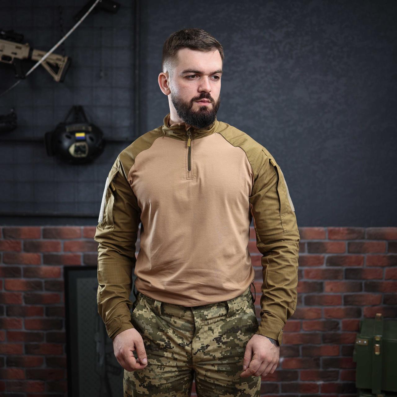 Бойова сорочка Grifon Ubacs(Убакс) тканина койот літо, фото 1