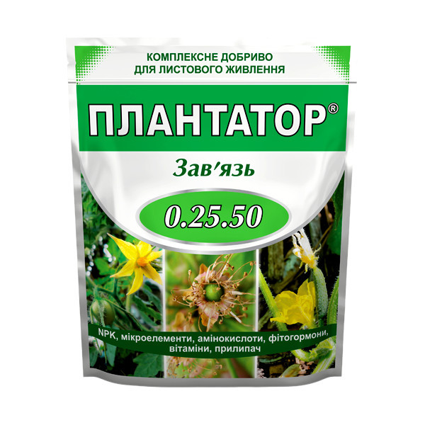 Мінеральне добриво Плантатор Зав'язок NPK 0-25-50 1 кг (Кіссон)