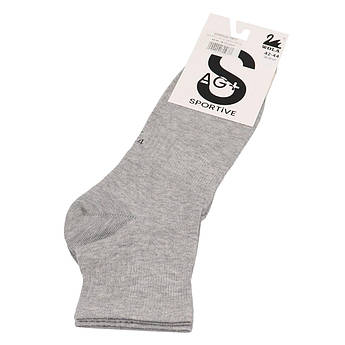 Світло- сірі чоловічі шкарпетки Wola U94.3N4 Q14 light grey