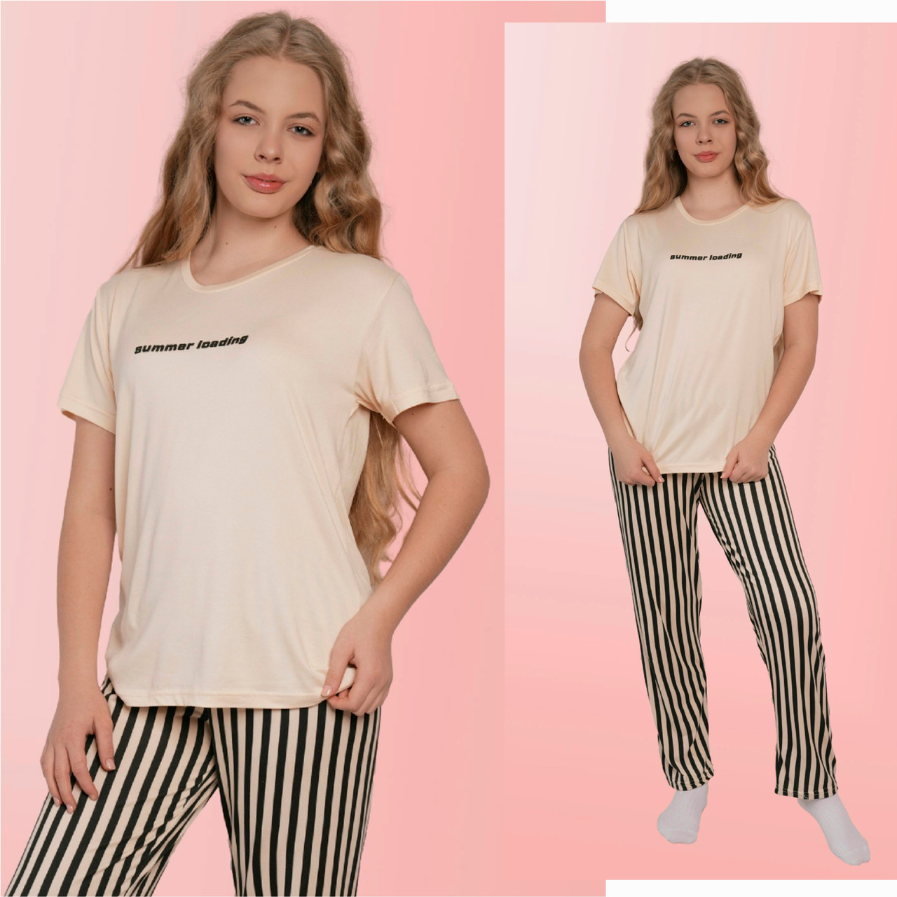 Піжама з довгими штанами. Mihra 50107-80, фото 1