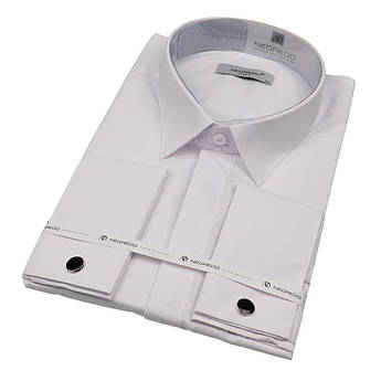 Класична біла сорочка для чоловіків Negredo 2025B-KD C:01