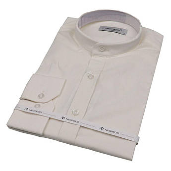 Чоловіча стильна сорочка з коміром-стійка Negredo H-210 C:02