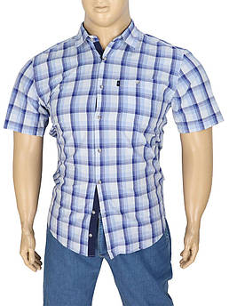 Блакитна чоловіча сорочка Negredo 44 BKI 523