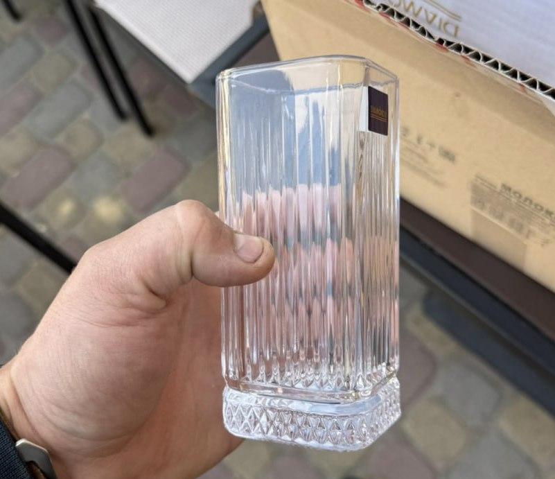 Набір склянок для напоїв Helios "Версаль" 300 мл 6 шт DM341, фото 1