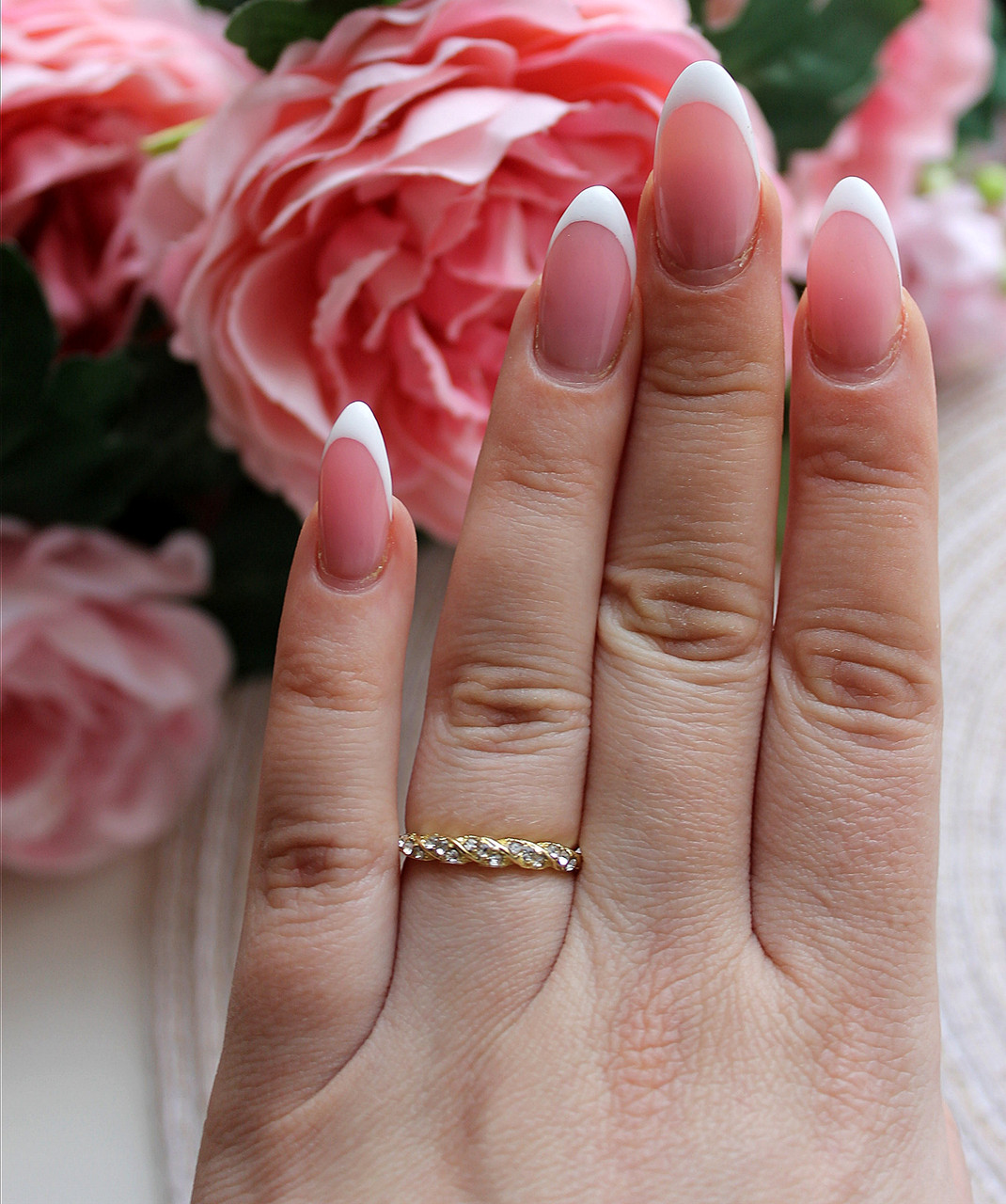 Жіноче кільце з камінням " Перекрут" , розмір 17, жовте золото, фото 1