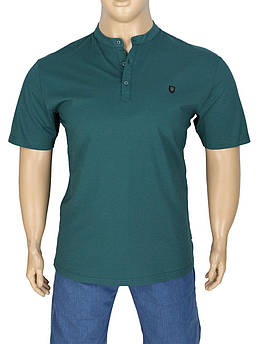 Чоловіча зелена стильна футболка Zinzolin Z-3732 Forest Blone