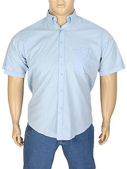 Блакитна літня сорочка Barcotti A:1111B-06