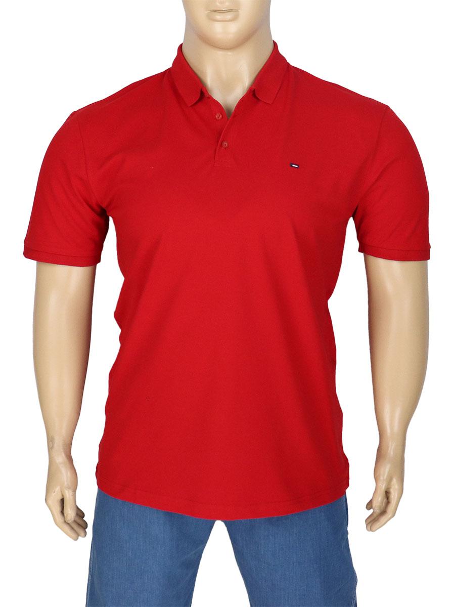 Яскраво-червона теніска чоловіча Zinzolin Z-4159 Red, фото 1