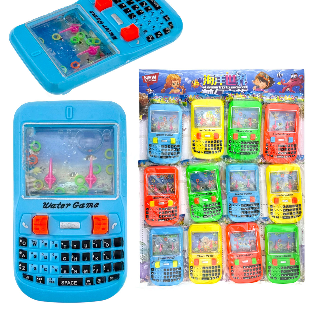 Гра Телефон велика водна з кільцями набір 12 шт., фото 1