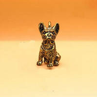 Кулон Собака бронзовий