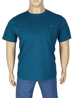 Чоловіча футболка Turhan 157 B Petrol великого розміру