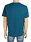 Чоловіча однотонна футболка Turhan 57 Petrol, фото 3