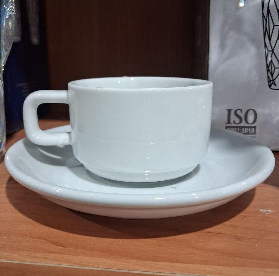 Набір чайний чашка 150 мл і блюдце Helios 2 предмета (HR1327), фото 1