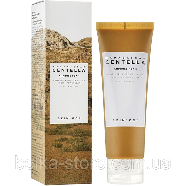 Пінка для вмивання з екстрактом центелли SKIN1004 Madagascar Centella Ampoule Foam, фото 1