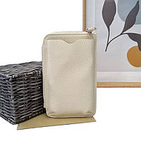 Маленька жіноча сумка світло-бежевий Арт.GE985 milk VIVAVERBA Україна — (54)