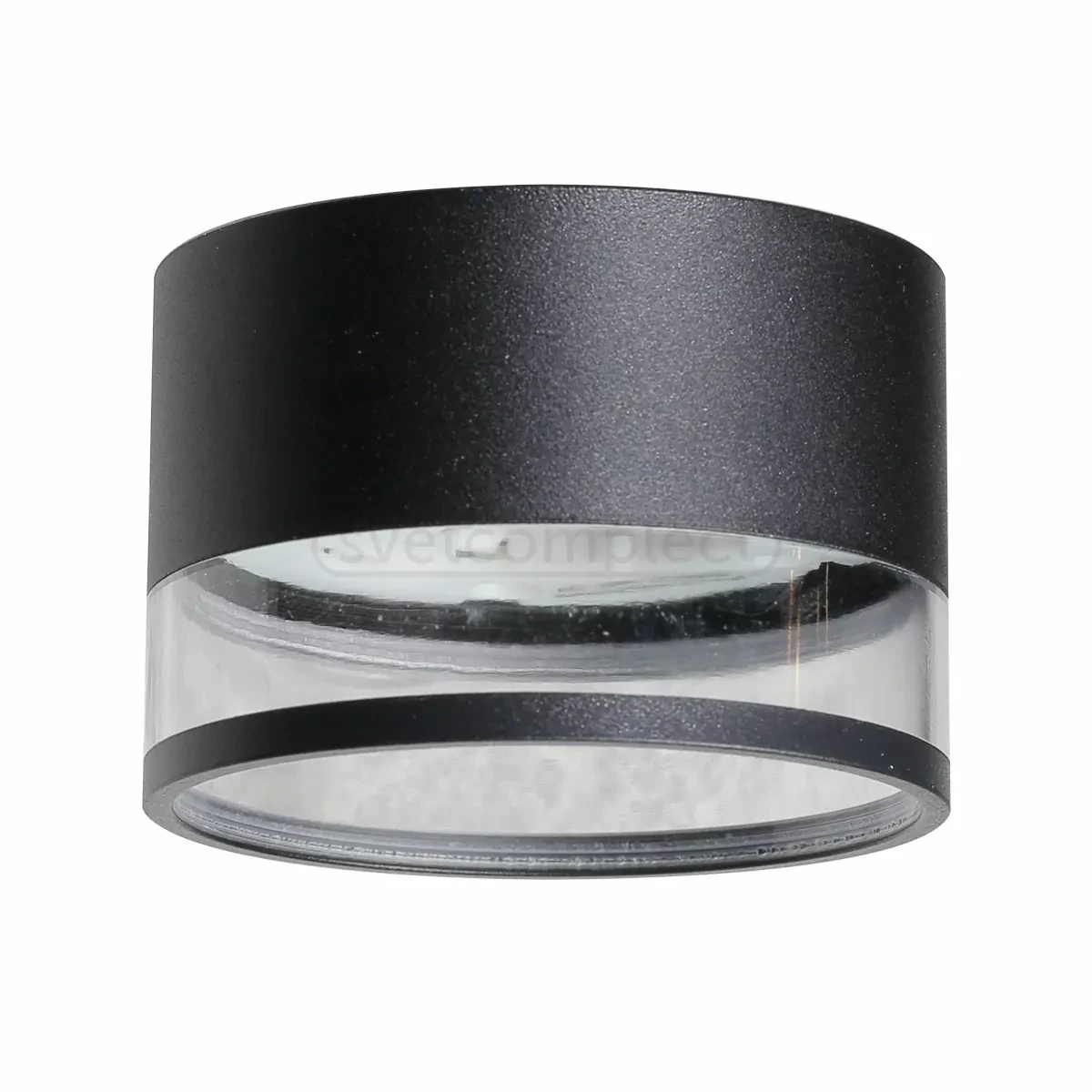 Світильник накладний LESSANEY LC-GX53 8565 GX53 чорний LED CONCEPT точковий IP20 Ø85х65 мм, фото 1