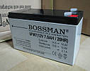 Акумулятор 12 V 7 Ah Bossman profi 6FM7 — LA1270, фото 4